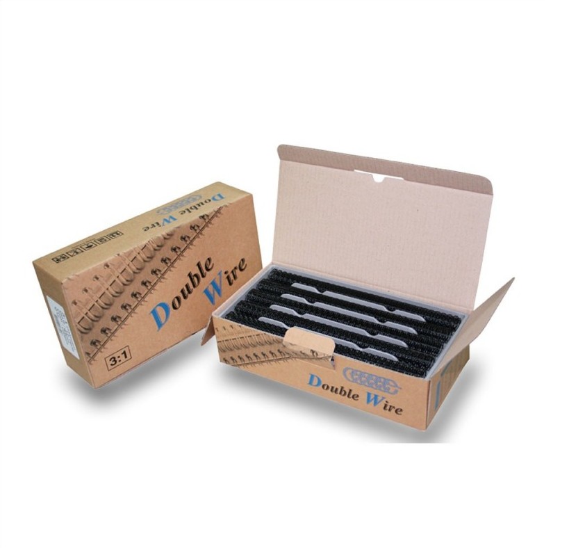 Inele spire metalice diametru 12.7 mm pentru indosariere, set 100 bucati Albastru - imagine 4